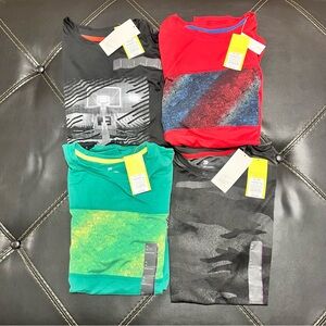 Boys Set of Four Tee Shirts All in Motion NWT